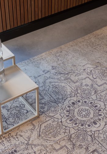 WOOOD Eric teppe, med bohemsk trykk, rektangulrt - flerfarget polyester og bomull (170x240)