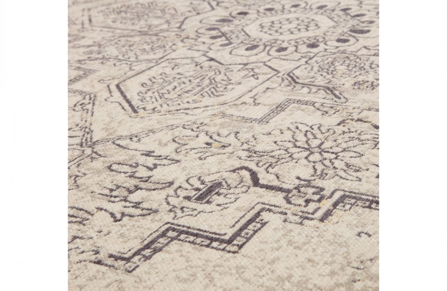 WOOOD Eric teppe, med bohemsk trykk, rektangulrt - flerfarget polyester og bomull (170x240)