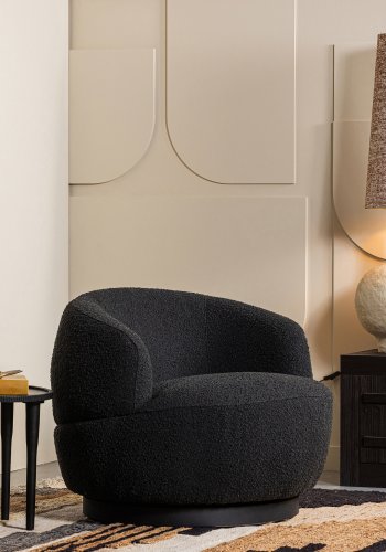 WOOOD Liberalt teppe, rektangulrt - naturlig melange jute og bomull (170x240)