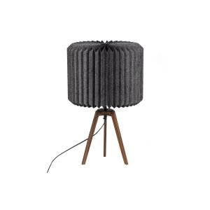 WOOOD Bones bordlampe - sort papir og natur