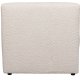 WOOOD EXCLUSIVE Coco sofamodul, 1-sete - krem bouclé polyester
