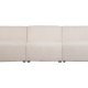 WOOOD EXCLUSIVE Coco sofamodul, 1-sete - krem bouclé polyester