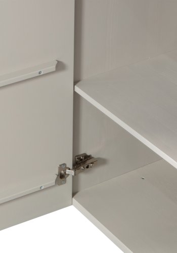 TRE EKSKLUSIV Basu skjenk, m. 3 drer og 2 hyller - dust furu