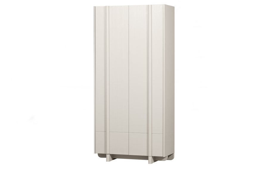 TRE EKSKLUSIV Basu-skap, m. 2 drer, 1 skuff og 5 hyller - dust furu