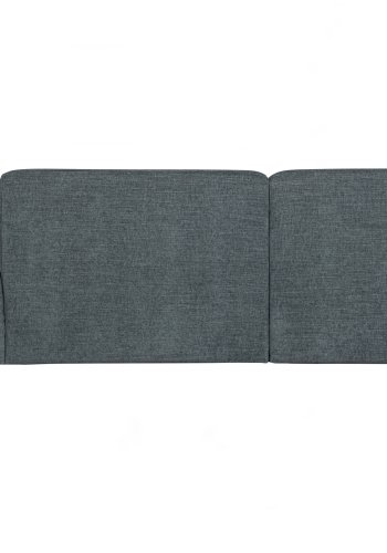 WOOOD EKSKLUSIV Polly sofa, med venstre sjeselong - blgrnn polyester