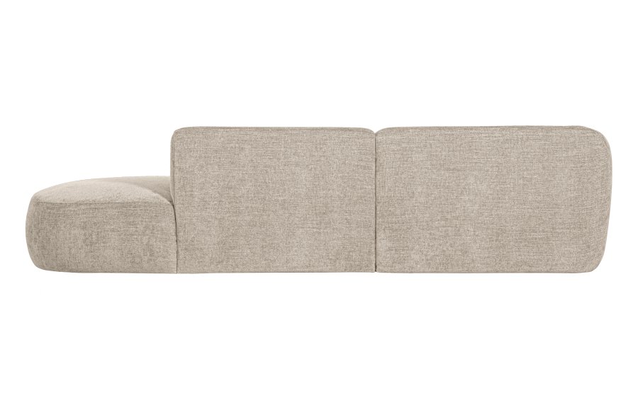 WOOOD EKSKLUSIV Polly sofa, m. venstre sjeselong - ekte polyester