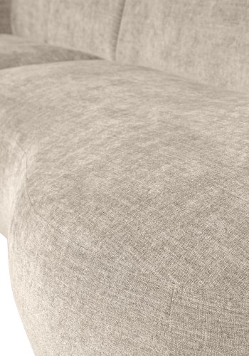 WOOOD EKSKLUSIV Polly sofa, m. venstre sjeselong - ekte polyester