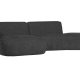WOOOD EKSKLUSIV Polly sofa, m. venstre sjeselong - gr polyester