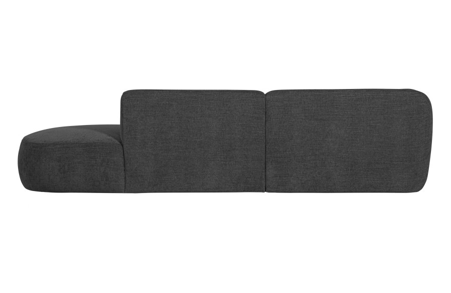 WOOOD EKSKLUSIV Polly sofa, m. venstre sjeselong - gr polyester