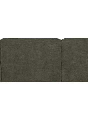 WOOOD EKSKLUSIV Polly sofa, med venstre sjeselong - grnn polyester