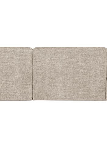 WOOOD EKSKLUSIV Polly sofa, m. hyre sjeselong - ekte polyester