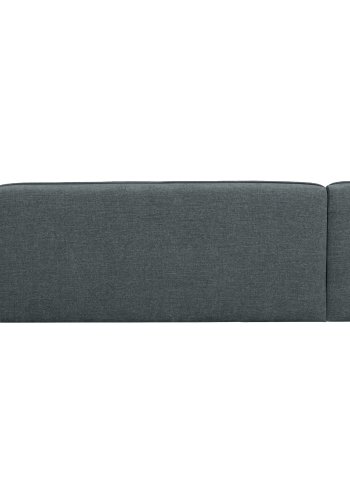 WOOOD EKSKLUSIV Polly sofa U-form, hyre - blgrnn polyester