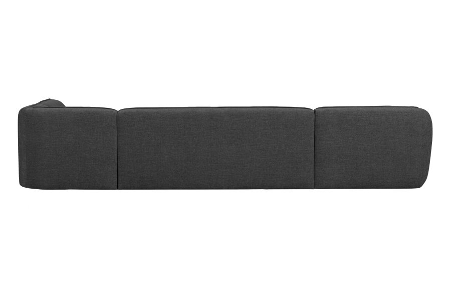WOOOD EKSKLUSIV Polly sofa U-form, hyre - gr polyester
