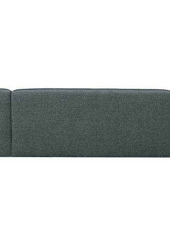 WOOOD EKSKLUSIV Polly sofa U-form, venstre - blgrnn polyester
