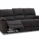 HAGA Texas 3-manns hvilesofa - grttbrunt stoff