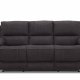 HAGA Texas 3-manns hvilesofa - grttbrunt stoff