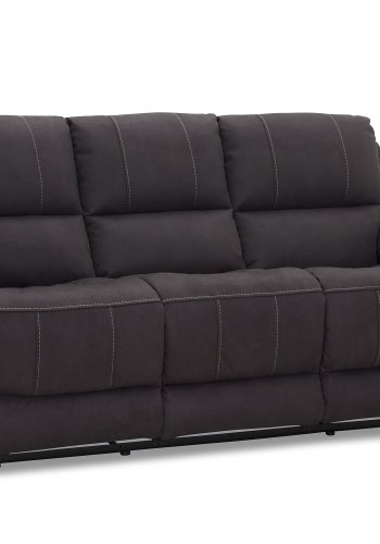 HAGA Texas 3-manns hvilesofa - grttbrunt stoff