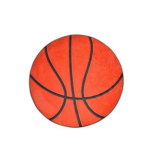 TEPPI Basketmatta för barn, rund - flerfärgad polyester (140)