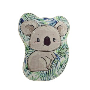 TEPPI Koala matta fr barn, ekologisk - flerfrgad polyester (120x160)