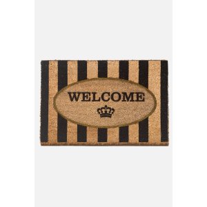 TEPPI Rigel Coco drmtte m. mnster, rektangulr - multifarvet kokos (60x40)