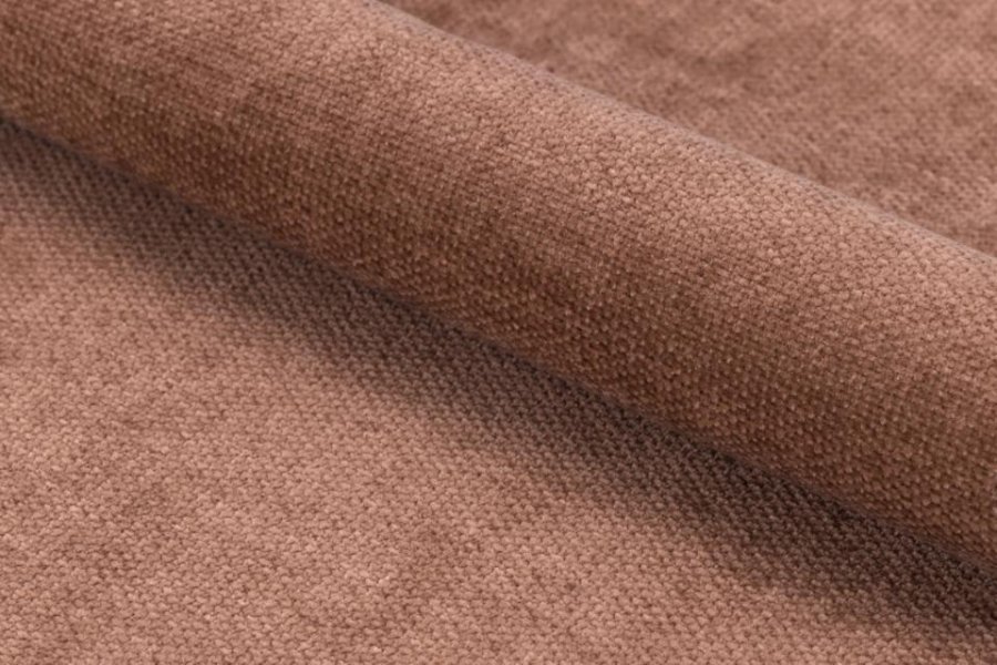 ACT NORDIC Blizzard Drehstuhl - palisanderfarbener Stoff und schwarzer Stahl