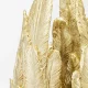 KARE DESIGN Feathers vase - guld polyresin (H:80cm)