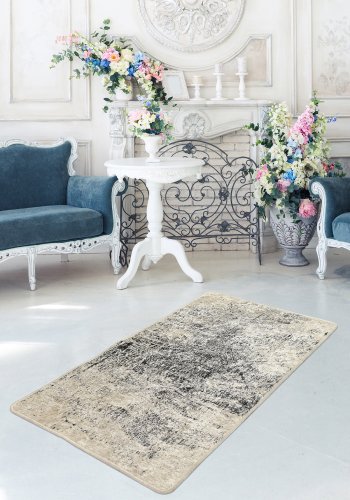 TEPPI Evidence gulvtppe m. mnster, rektangulr - multifarvet polyester (160x230)