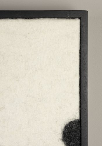 DUTCHBONE Sameer veggdekorasjon, rektangulr - black out og mangotre (100x74)