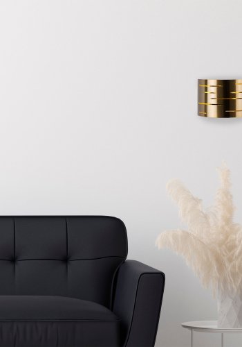 LUMI 629 vegglampe - messing metall