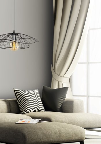 LUMI Solsticeon Deckenleuchte - schwarzes Metall