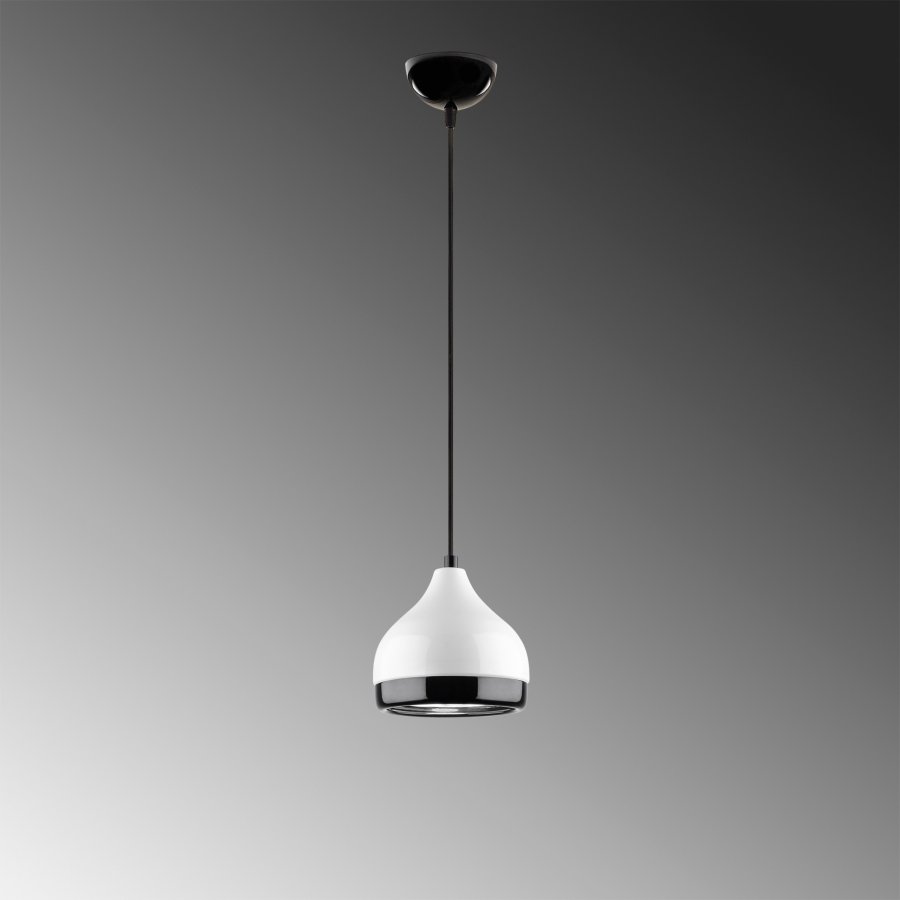 LUMI Y?ldo taklampe, justerbar hyde - hvitt metall