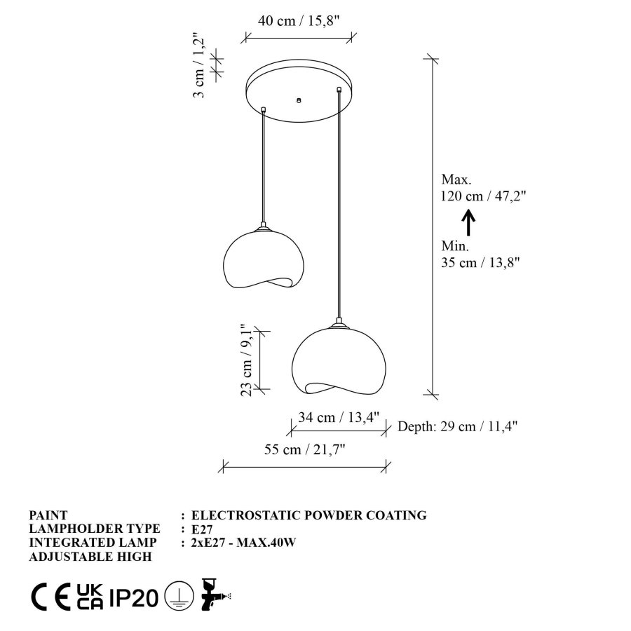 NORDV&Auml;RK Yontu - 15852 Ljuskrona
