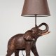 KARE DESIGN Elefant bordslampa - svart polycerin