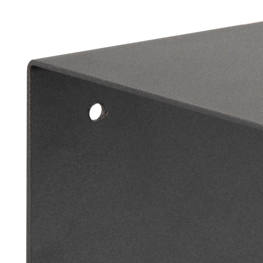 ACT NORDIC Joliet Wandregal - schwarzes Metall