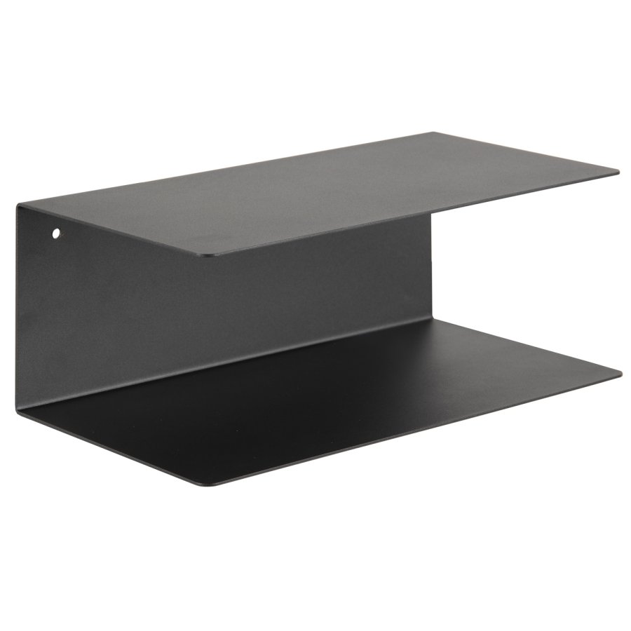 ACT NORDIC Joliet Wandregal - schwarzes Metall