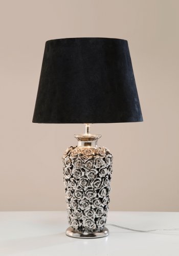 KARE DESIGN Roses bordlampe - titaniumbelagt stentj