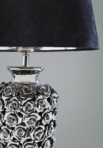 KARE DESIGN Roses bordlampe - titaniumbelagt stentj