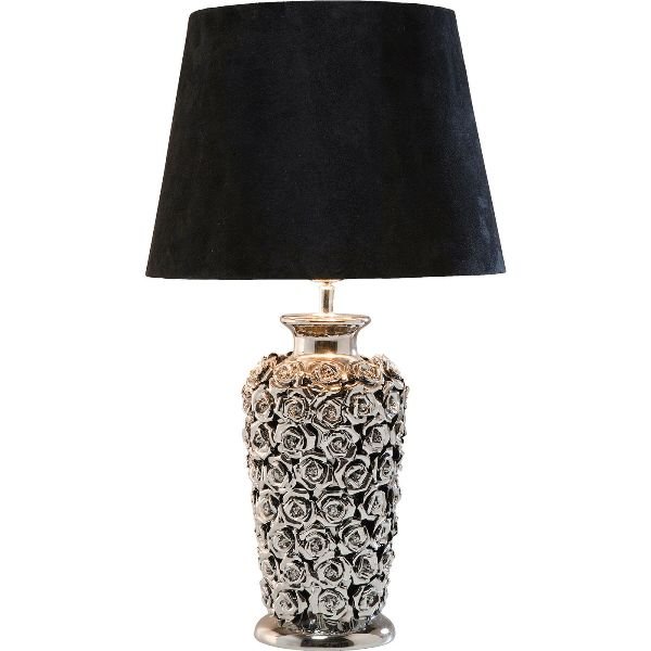 KARE DESIGN Roses bordlampe - titaniumbelagt stentj