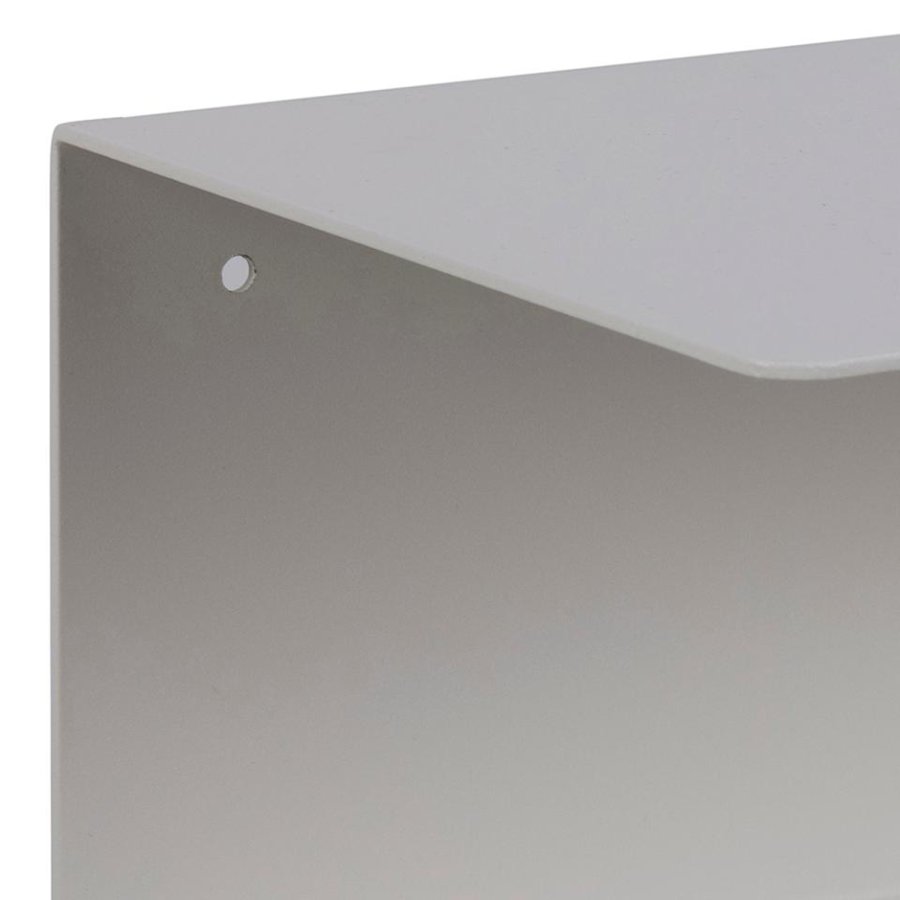 ACT NORDIC Joliet vegghylle metall - hvit metall