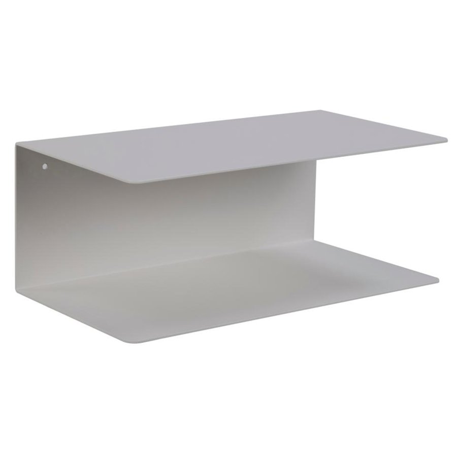 ACT NORDIC Joliet vegghylle metall - hvit metall