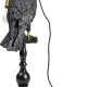KARE DESIGN Animal Sitting Crow bordlampe - sort polyresin og guld aluminium (H:61cm)
