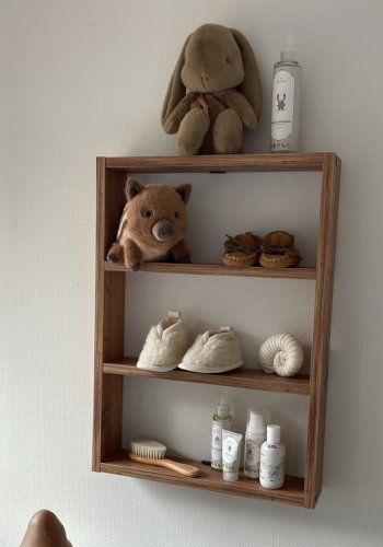 NORDVRK PR1 vegghylle - naturlig melamin