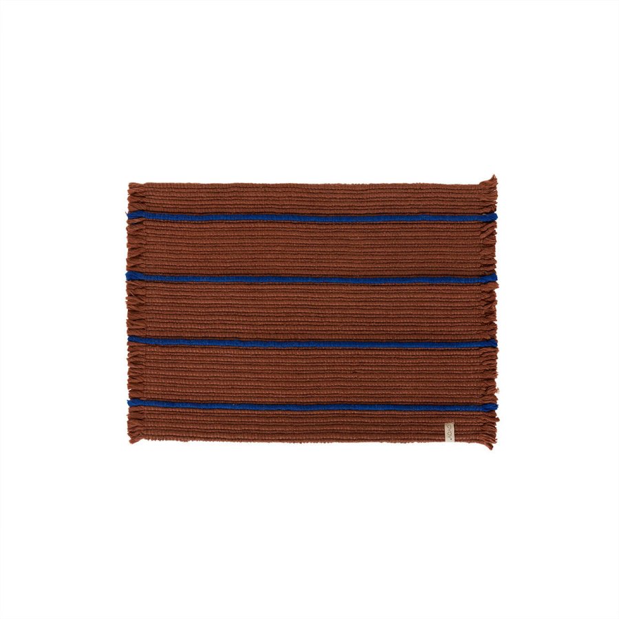 OYOY LIVING Putki Caramel Resirkulert polyester drmatte