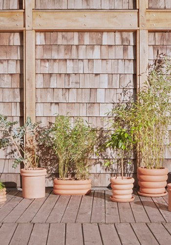 OYOY LIVING Inka Jar Terracotta - Liten