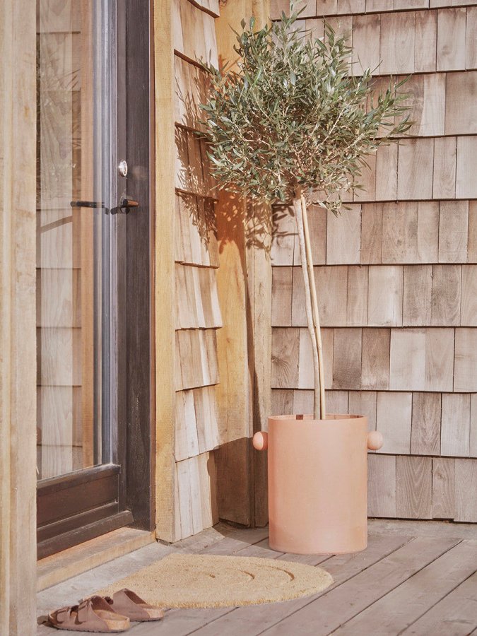 OYOY LIVING Inka Jar Terracotta - Liten