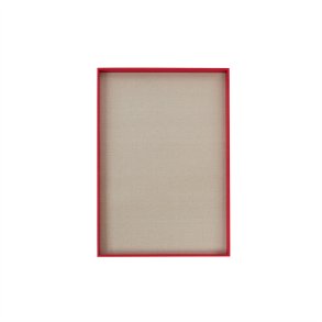 OYOY LIVING Peili Opslagstavle - Lille - Rød H78 x L55 x W5 cm