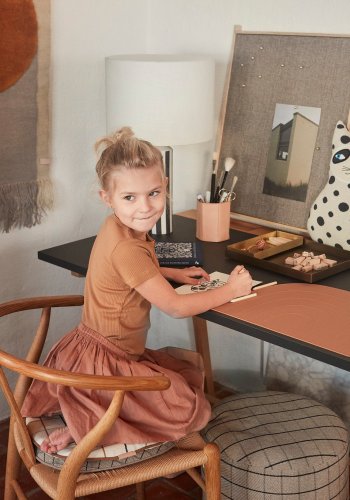 OYOY MINI Dekkebrikke Rainbow - Rosa silikon