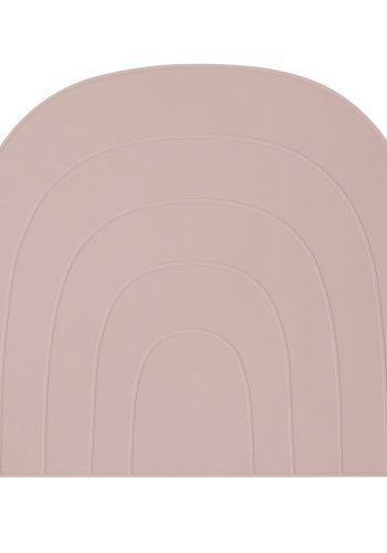 OYOY MINI Dekkebrikke Rainbow - Rosa silikon