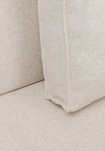 KARE DESIGN Infinity 2-Seater Elements Cream modul, 100 cm - creme polyester og polypropylen