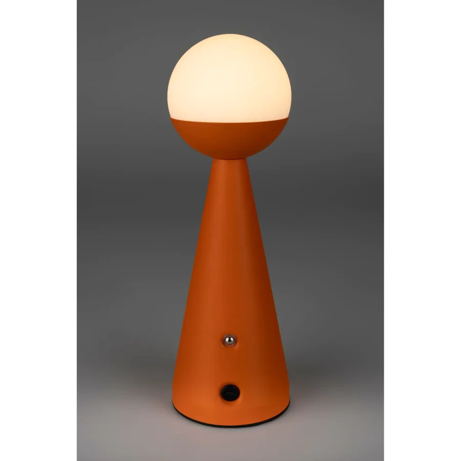 ZUIVER Bordslampa Bello Orange